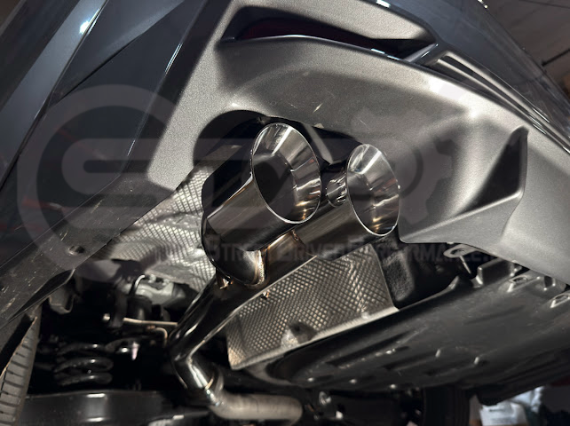 2025-PRESENT TOYOTA CAMRY SE & XSE | MUFFLER DELETE AXLE BACK EXHAUST (CHROME TIPS OR BURNT BLUE TIPS)