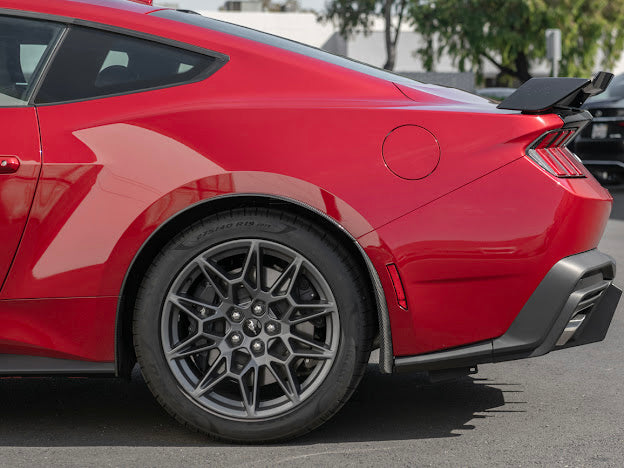 2024-Up Ford Mustang S650 | GT Style Rear Trunk Wing Wickerbill Spoiler