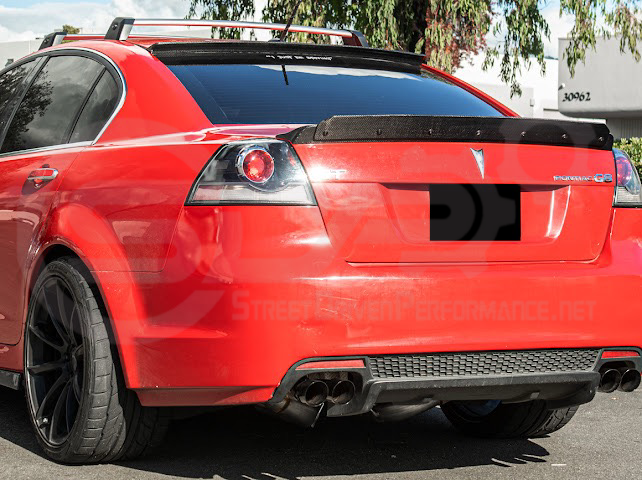2008-2009 PONTIAC G8 | CARBON FIBER REAR TRUNK LID WICKERBILL SPOILER WING