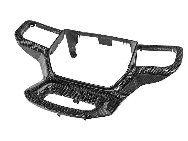 2021+ FORD F-150 | GM FACTORY STYLE CARBON FIBER STEERING WHEEL BUTTON TRIM COVER REPLACEMENT