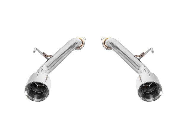 2023-PRESENT NISSAN 400Z RZ34 | MUFFLER DELETE AXLE BACK DUAL TIPS EXHAUST (CHROME OR BURNT BLUE TIPS)