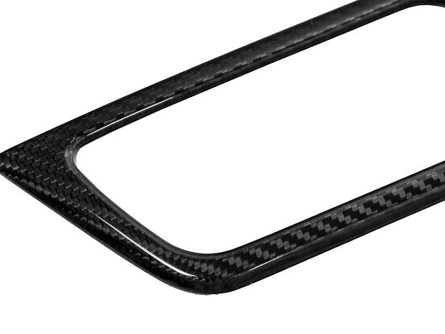 2024-Up Ford Mustang S650 | CARBON FIBER Interior Side Door Handle Panel Cover