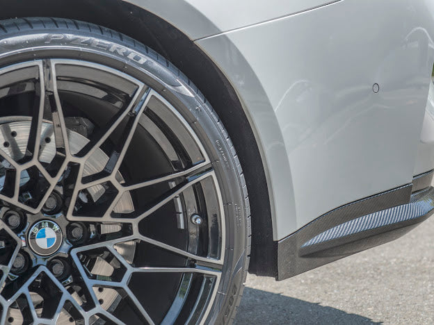 2021-Up BMW G80 M3 | Factory Style CARBON FIBER Rear Apron Lip Splitter Ground Effects