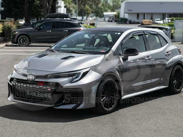 2023-UP GR COROLLA | FACTORY STYLE CARBON FIBER FRONT SIDE FENDERS WITH VENTS (PAIR)