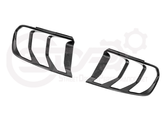 2015-17 FORD MUSTANG | REAR TAIL LIGHT TRIM BEZEL COVER PAIR