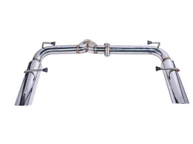 2022-PRESENT TOYOTA GR86 & SUBARU BRZ | MUFFLER DELETE BURNT TIP AXLE BACK EXHAUST (CHROME OR BURNT BLUE TIPS)