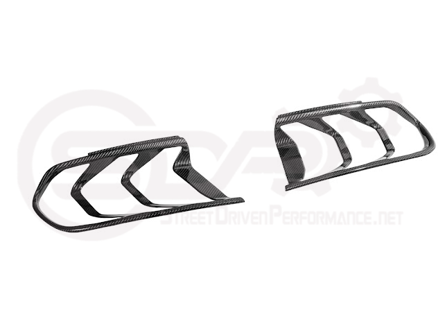 2015-17 FORD MUSTANG | REAR TAIL LIGHT TRIM BEZEL COVER PAIR