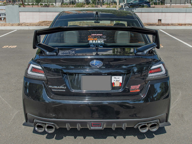 2015-2021 SUBARU WRX / STI | SDP TRACK PACKAGE REAR GURNEY FLAP SPOILER WING EXTENSION