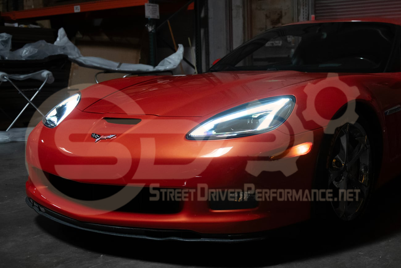 2005-2013 CORVETTE C6 | C8 STYLE TURN SIGNAL HEADLIGHTS