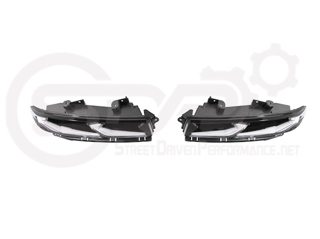2014-2015 CHEVROLET CAMARO | GM C8 CORVETTE STYLE SEQUENTIAL SIGNAL LED REAR TAILLIGHT PAIR (CLEAR OR SMOKE TINTED LENSES)