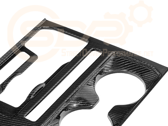 2021-UP FORD F-150 | FACTORY STYLE CARBON FIBER CENTER CONTROL GEAR SHIFT PANEL COVER