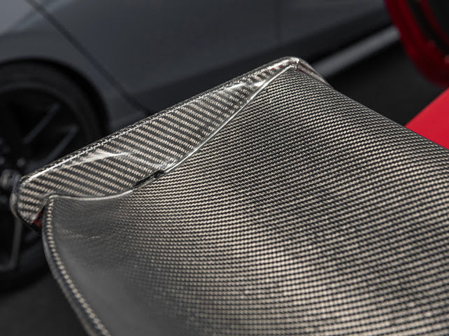2024-UP MUSTANG S650 | CARBON FIBER GT500 REAR HIGH WING SPOILER