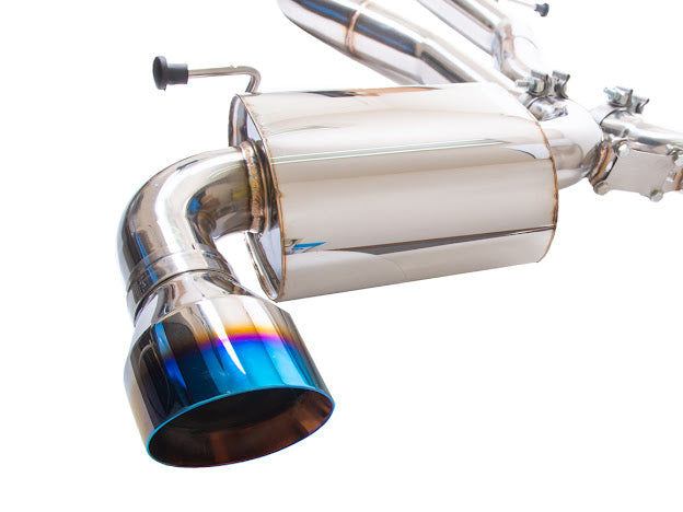 2020-PRESENT TOYOTA GR SUPRA A90 A91 | NON RESONATED CAT BACK EXHAUST WITH BURNT BLUE TIPS