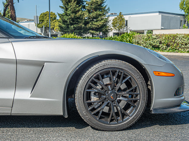 2005-2013 CHEVROLET CORVETTE C6 BASE FRONT AND REAR SPLASH GUARDS MUD FLAPS