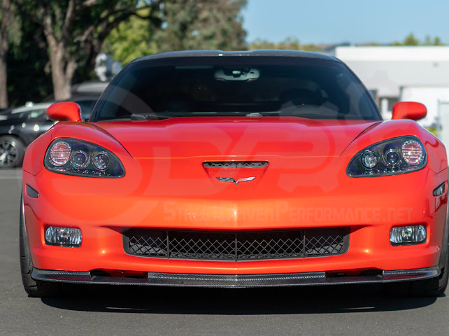 2005-2013 C6 Corvette - Grand Sport / Z06 / ZR1 - ZR1 Style Front Splitter/Lip Ground Effects
