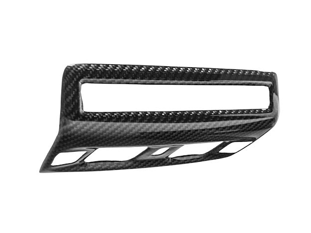 2020+ CHEVROLET CORVETTE C8 CARBON FIBER ROOF READING LIGHT CONTROL PANEL TRIM COVER