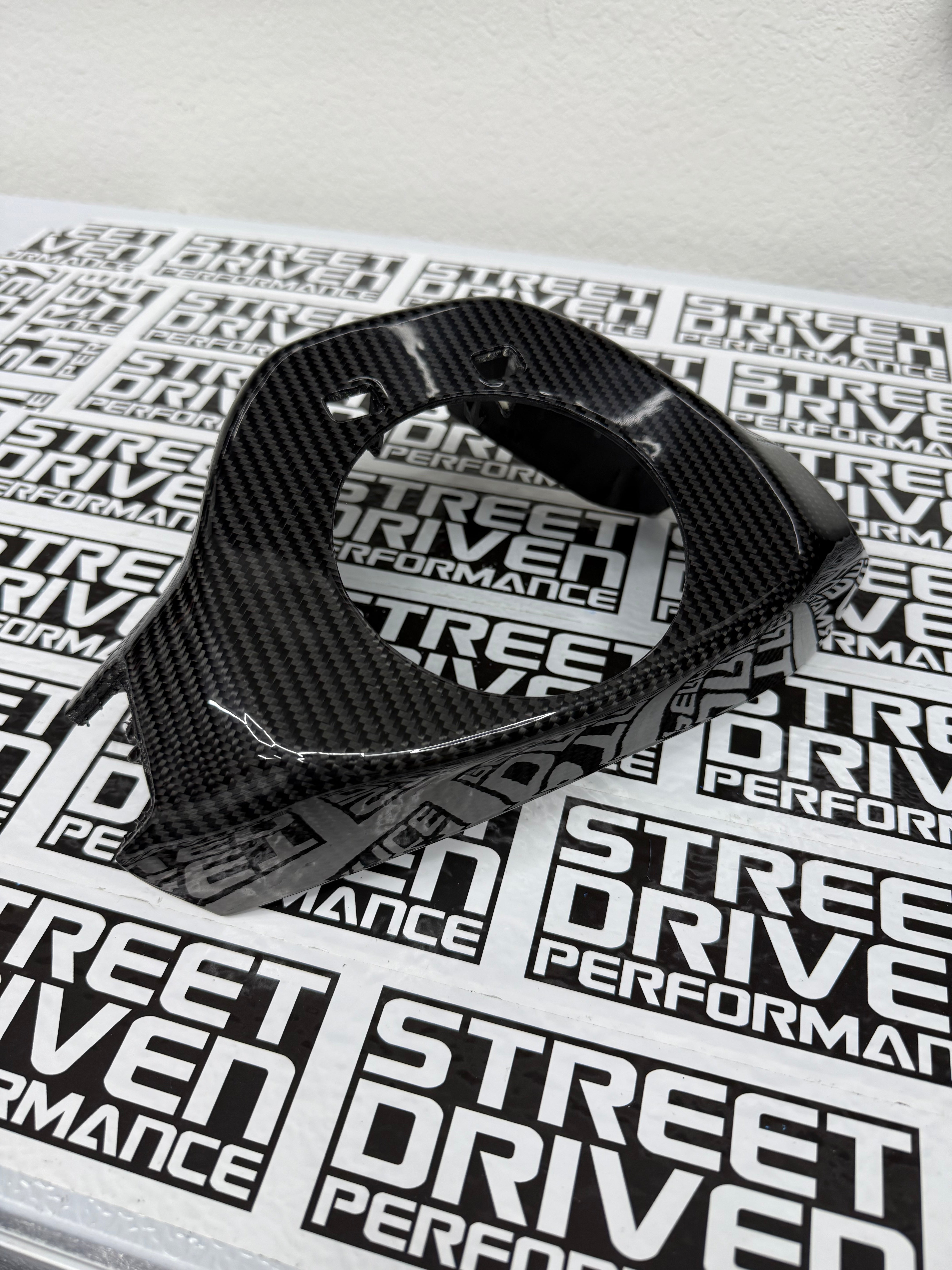 2016- 2019 Cadillac CTS CTS-V V3 & ATS ATS-V | Carbon Fiber Rear Cover Trim for Steering Wheel