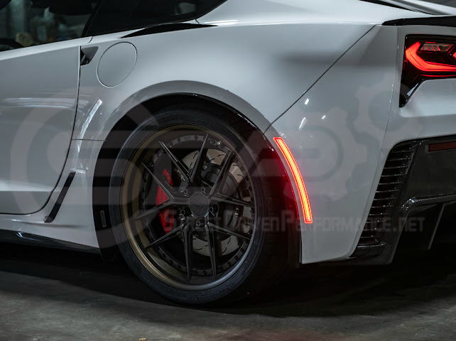 2014-2019 Chevrolet Corvette C7 | Factory Style Front & Rear LED Side Marker Lights Pair