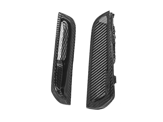 2023-UP TOYOTA GR COROLLA | FACTORY STYLE CARBON FIBER FRONT BUMPER SIDE VENT REPLACEMENT (PAIR)