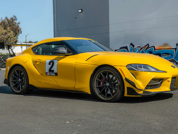 2020-Up Toyota MK5 GR Supra A90 A91 | Extended Style Mud Flaps Rock Splash Guards (Pair)