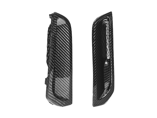 2023-UP TOYOTA GR COROLLA | FACTORY STYLE CARBON FIBER FRONT BUMPER SIDE VENT REPLACEMENT (PAIR)
