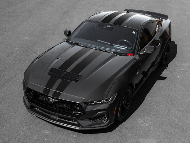 2024-UP FORD MUSTANG S650 | HOOD BODY STRIPE 3M DECALS