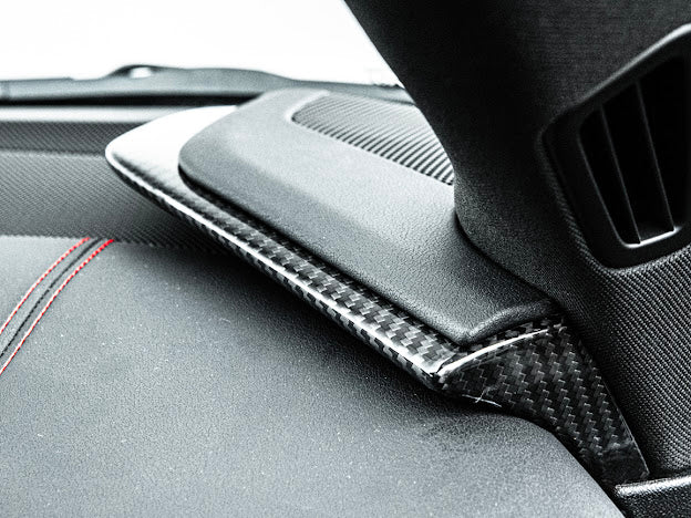 2020+ CHEVROLET CORVETTE C8 CARBON FIBER UPPER DASH PAD TRIM COVER KIT