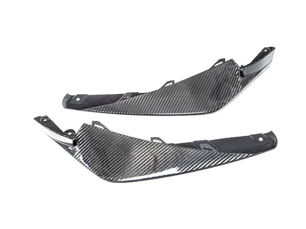 2021-Up BMW G82 / G83 M4 | Factory Extended Style Carbon Fiber Front Lip Splitter Pair Ground Effects