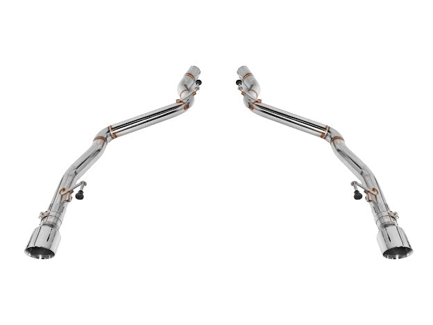 2024-Up Ford Mustang S650 | Muffler Delete Axle Back 3.5'' Dual Tips Exhaust