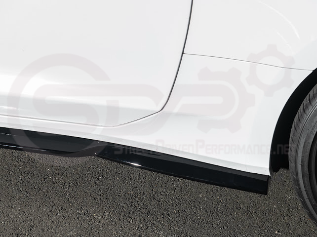 2016-2024 Camaro SS & 2019-2024 Chevrolet Camaro LT / LS / RS Models | SDP T6 Style GLOSSY BLACK Front Lip Splitter Side End Cap & Side Skirts Aero Kit