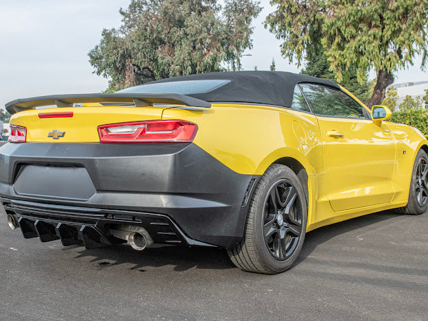2016-Up 6th Gen Camaro - "ZL1 Performance Package" Rear Trunk Wing Wickerbill Spoiler - for all models