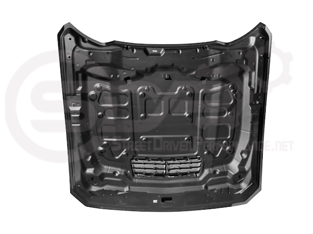 2024-Up Ford Mustang S650 | Factory Style CARBON FIBER Front Hood with Hood Vent (2 versions)