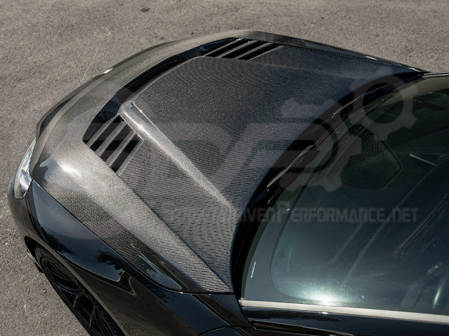 2023-Up BMW G87 M2 | V Style CARBON FIBER Front Vented Heat Extraction Hood