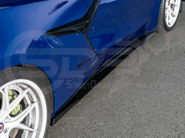 2023-UP CHEVROLET CORVETTE C8 Z06 & E-RAY | SDP PERFORMANCE TRACK STYLE SIDE SKIRTS ROCKER PANEL GROUND EFFECTS