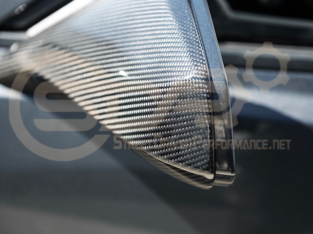 2010-2015 CHEVROLET CAMARO CARBON FIBER MIRROR COVER CAP PAIR