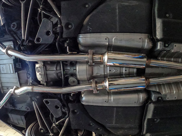 2017-PRESENT INFINITI Q50 2WD 2.5" STAINLESS STEEL RESONATED MID PIPE