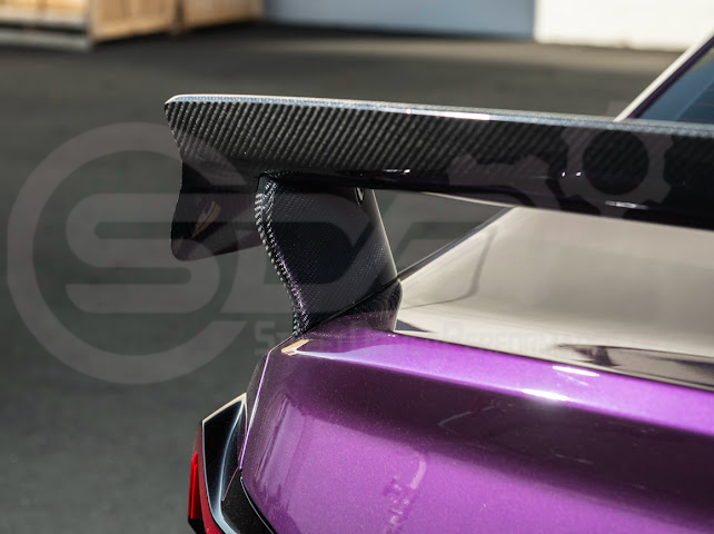2023-UP BMW G87 M2 | M PERFORMANCE TRACK CARBON FIBER REAR HIGH WING SPOILER