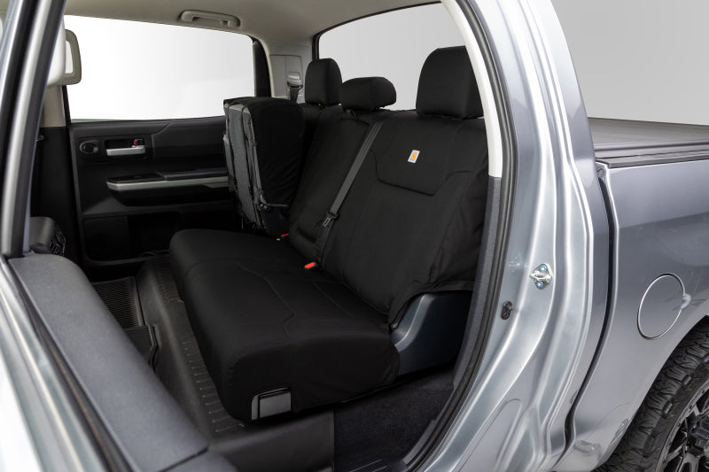 Covercraft 21-24 Ford F150 Carhartt Super Dux PrecisionFit Custom Front Row Seat Covers - Black