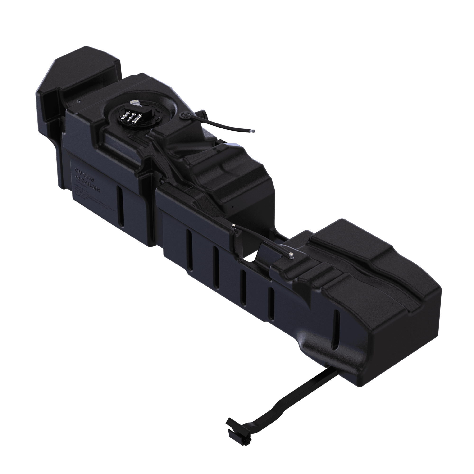 62 Gallon Replacement Fuel Tank for 2004-2010 GM Duramax 6.6L LLY, LBZ, LMM Crew Cab Short Bed