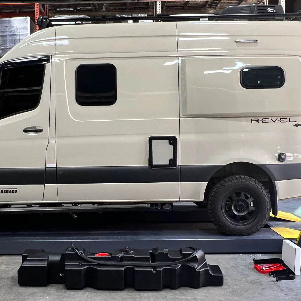 40 Gallon Replacement Fuel Tank For the 2025 Winnebago Revel (AWD CHASSIS), 2023-2024 Mercedes Sprinter, 2024 Jayco Terrai...