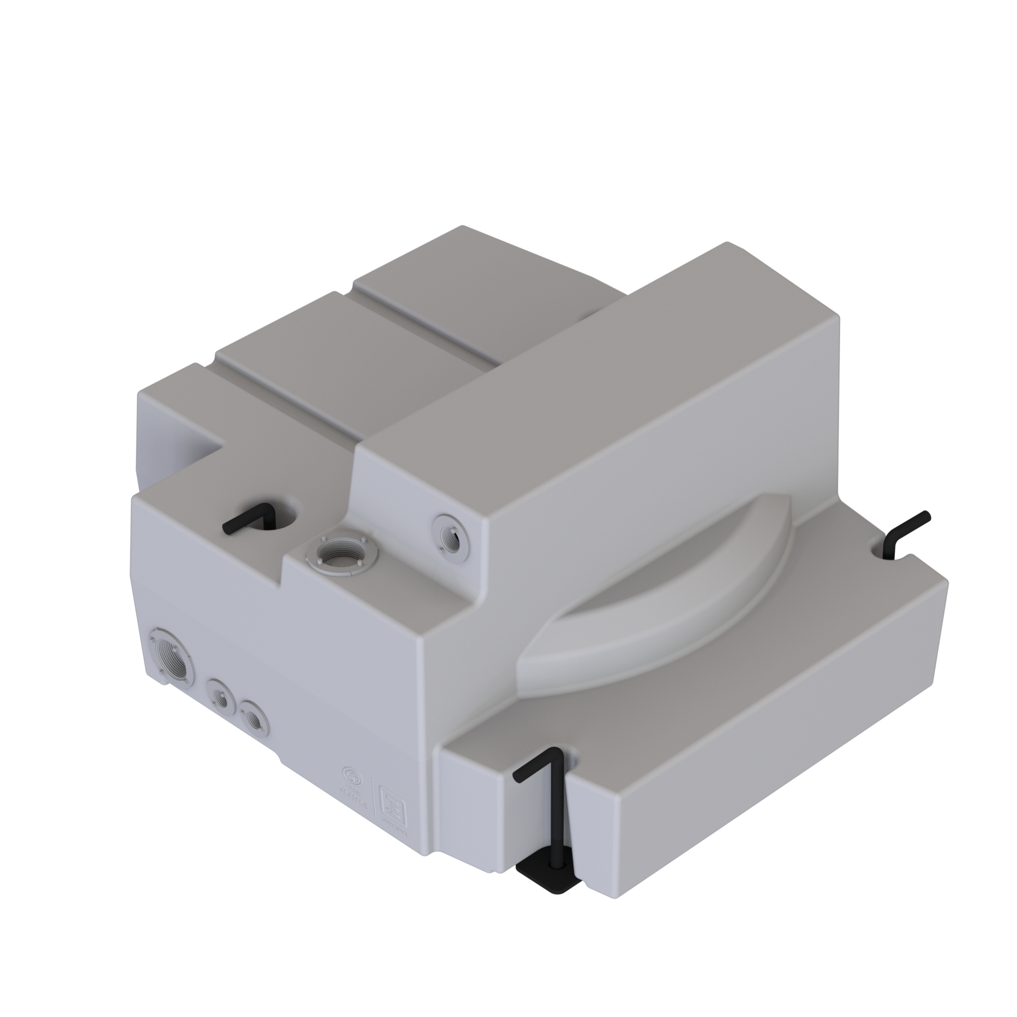 25 GALLON SPARE TIRE REPLACEMENT FRESH WATER TANK FOR 2015-2024 Ford Transit 130", 148" & 148" EXT