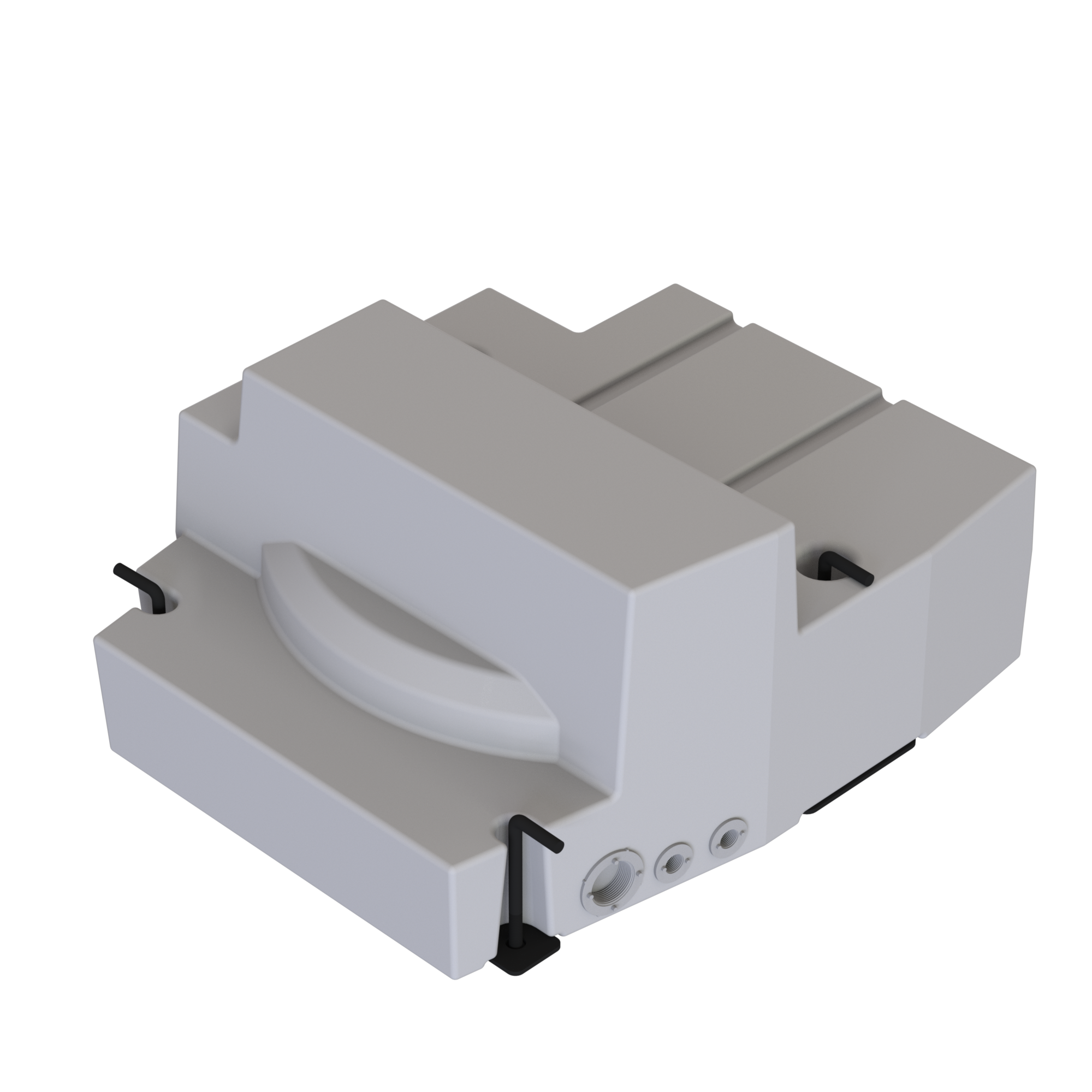 25 GALLON SPARE TIRE REPLACEMENT FRESH WATER TANK FOR 2015-2024 Ford Transit 130", 148" & 148" EXT