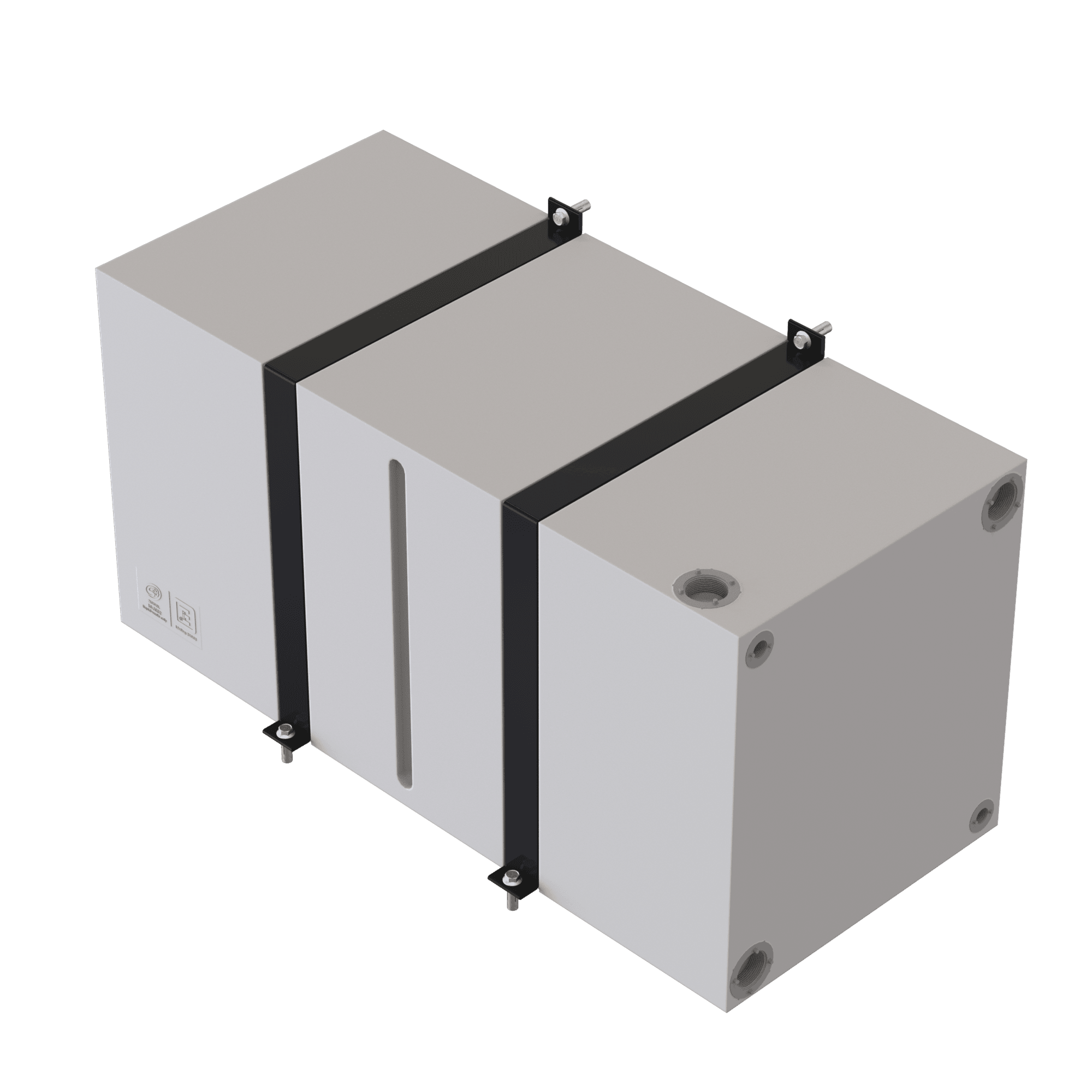 35 GALLON WHEEL WELL WATER TANK FOR DRW VANS (DUALLY)