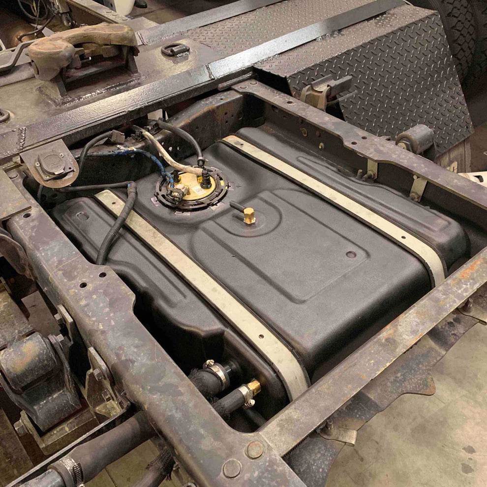 40 Gallon, After Axle, Replacement Fuel Tank for 2011-2016 Ford Powerstroke  6.7L Cab Chassis