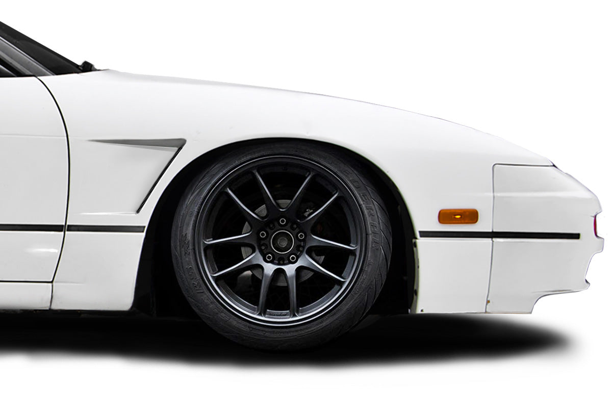 1989-1994 Nissan 240SX S13 Duraflex M-1 Sport Front Fenders (+30mm) - 2 Piece