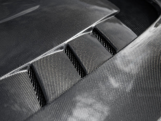 2020-Up Toyota GR Supra A90 A91 | JDM Performance Style Carbon Fiber Front Air Vented Hood