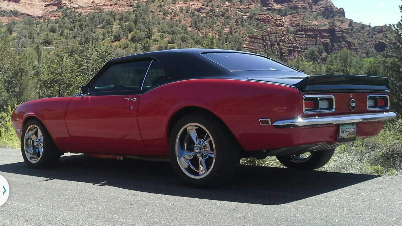 1967-69 Camaro LS Engine Swap With MAF Sensor Block Cold Air Intake