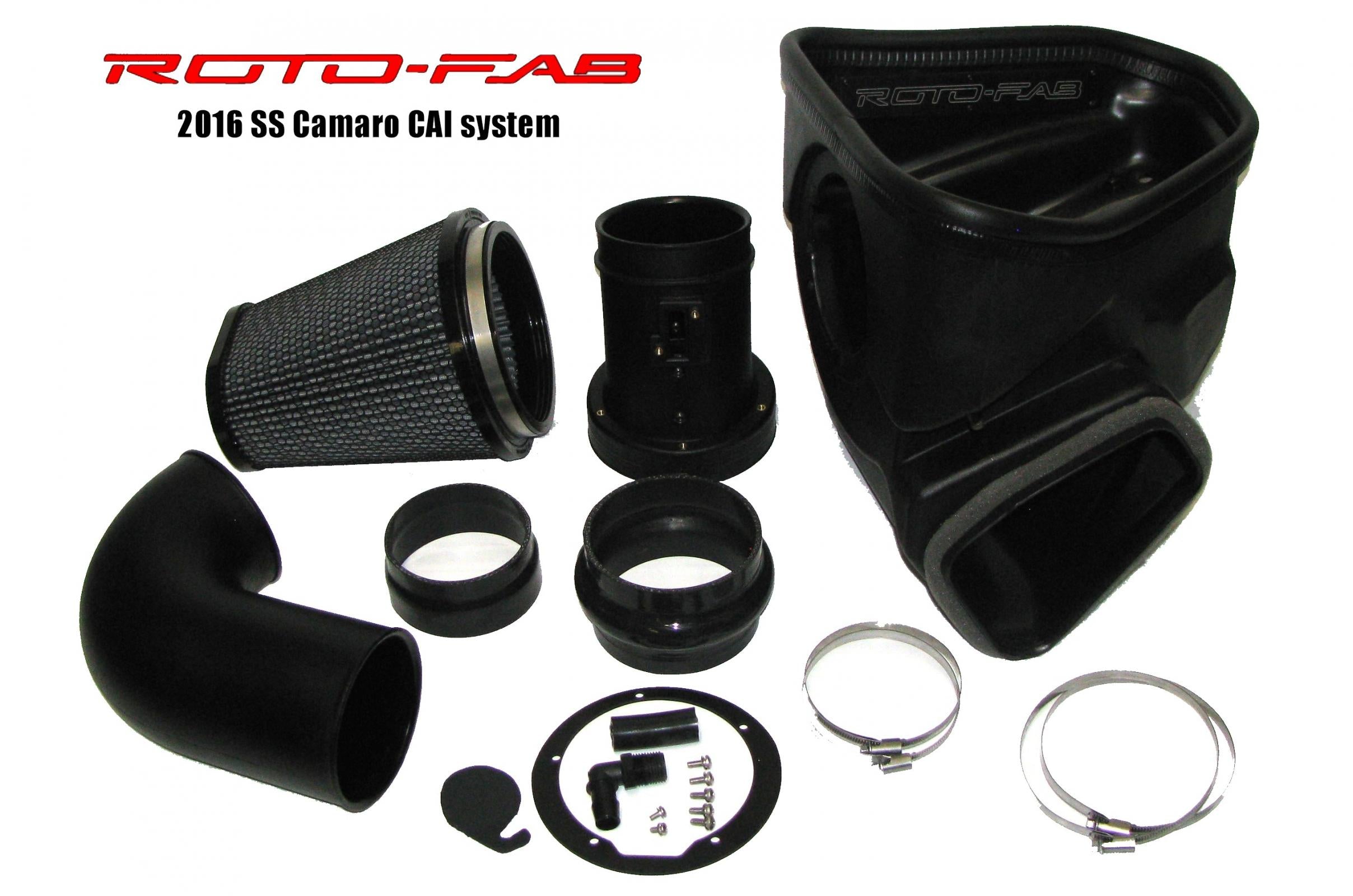2016-24 Camaro SS With Sound Tube Delete Cold Air Intake With Dry Filter