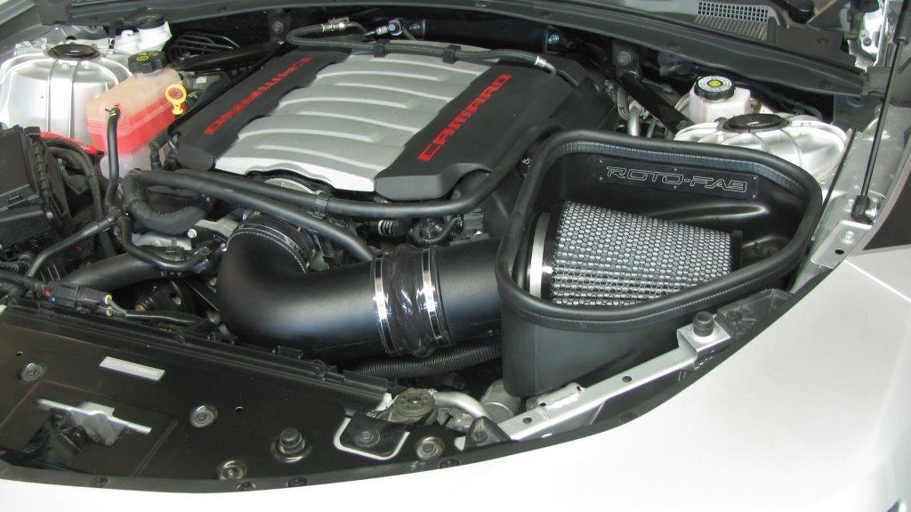 2016-24 Camaro SS With Sound Tube Delete Cold Air Intake With Dry Filter