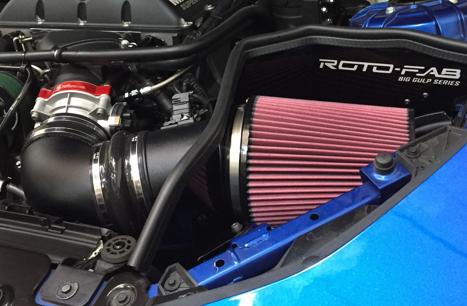 2016-24 Camaro SS With LT4 Or Whipple Supercharger Big Gulp Series Cold Air Intake